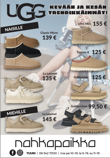 UGGin kevät/Nahkapaikka
